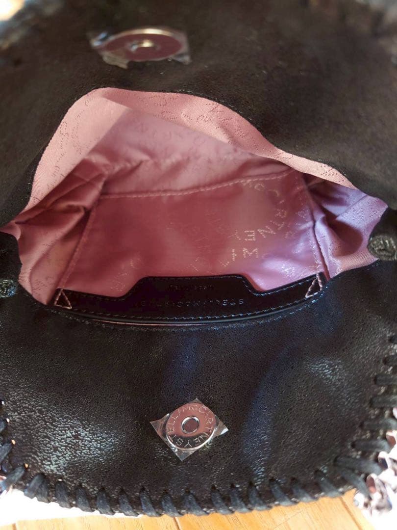 Stella McCartney ファラベラ ブラック ショルダーバッグ