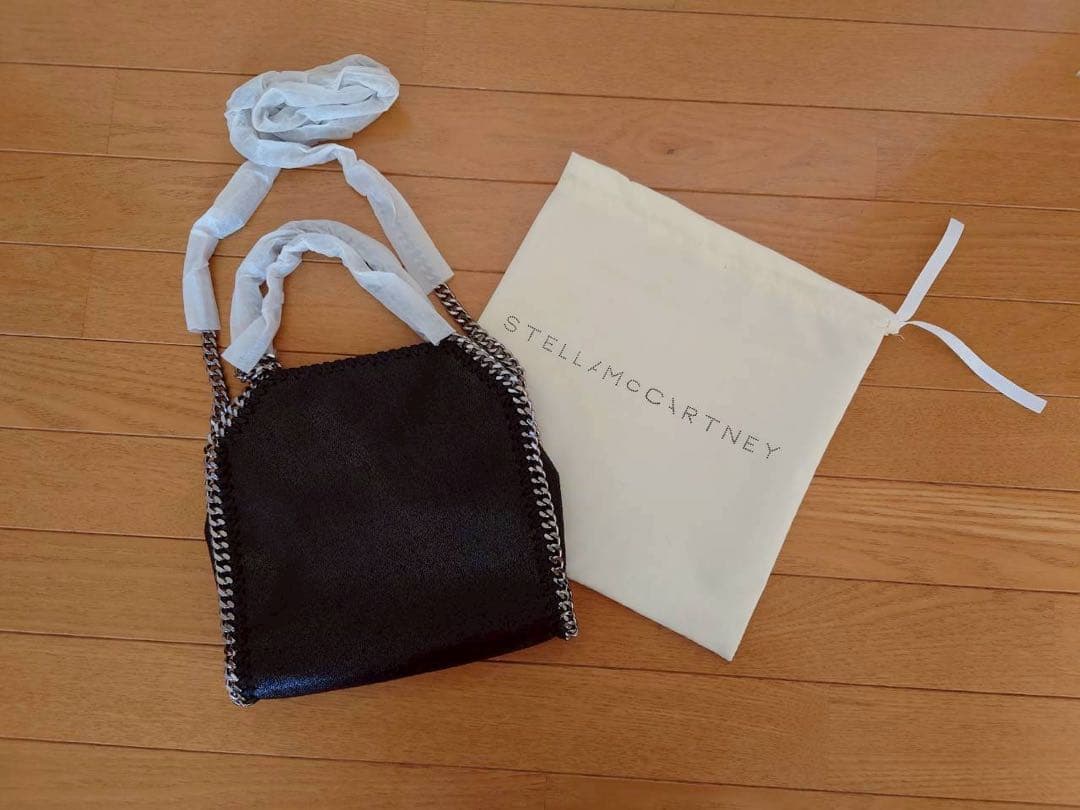 Stella McCartney ファラベラ ブラック ショルダーバッグ