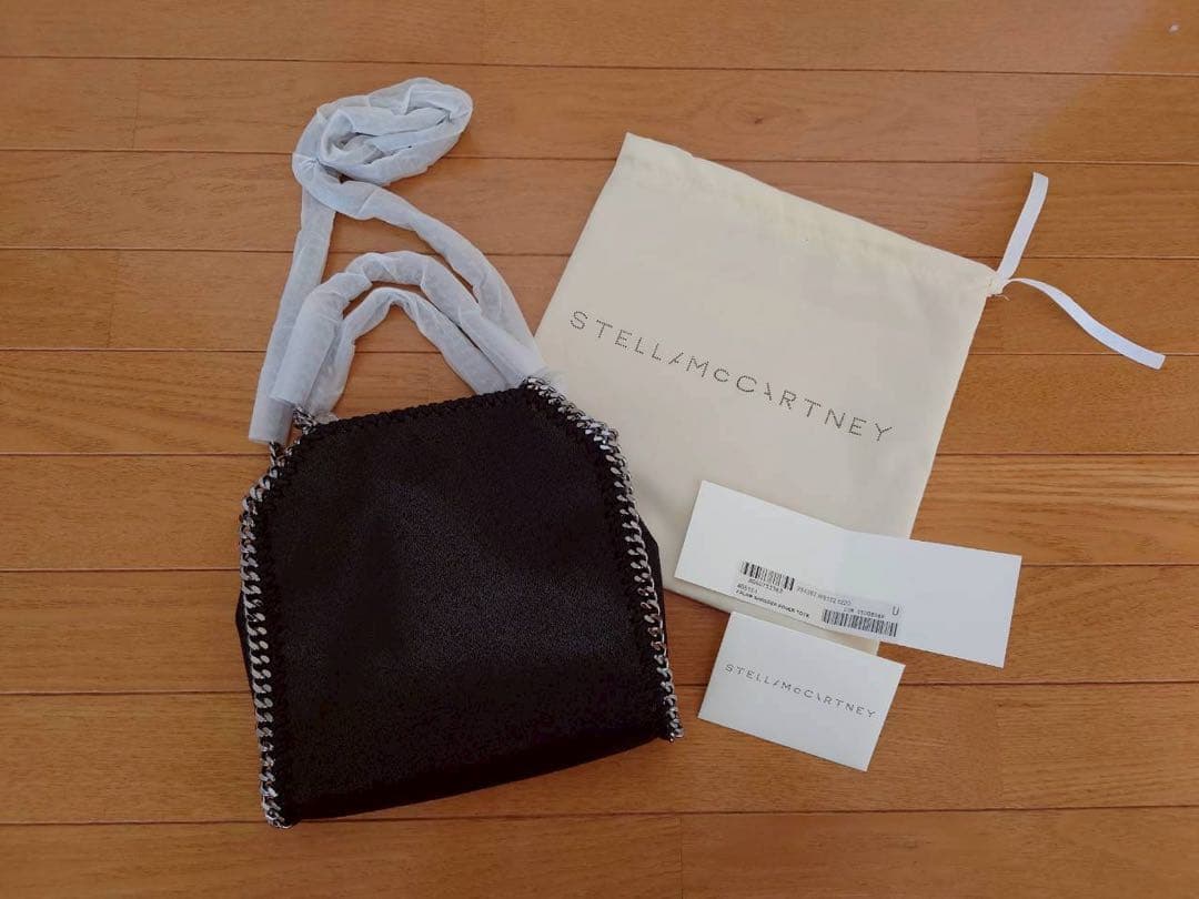 Stella McCartney ファラベラ ブラック ショルダーバッグ