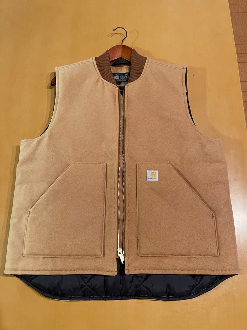 【美品】Carhartt カーハート CARHARTT ダックダウンベスト　L