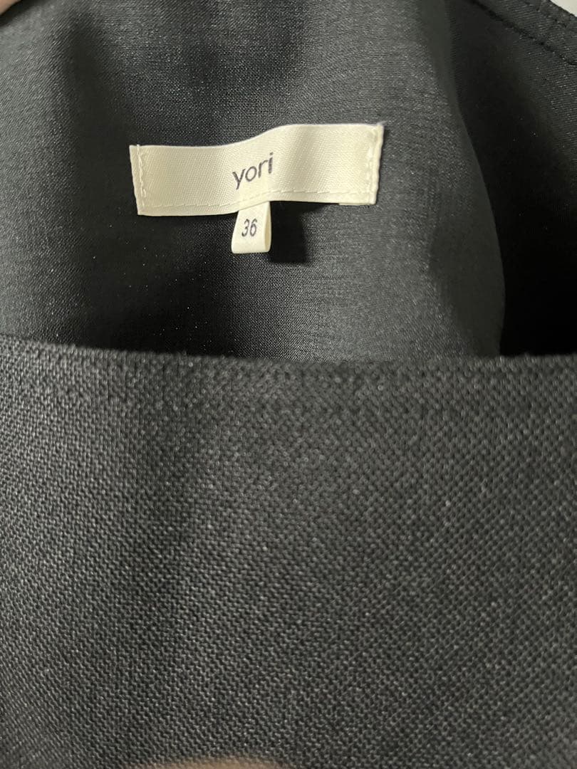 yori ドライツイードサロペット　36