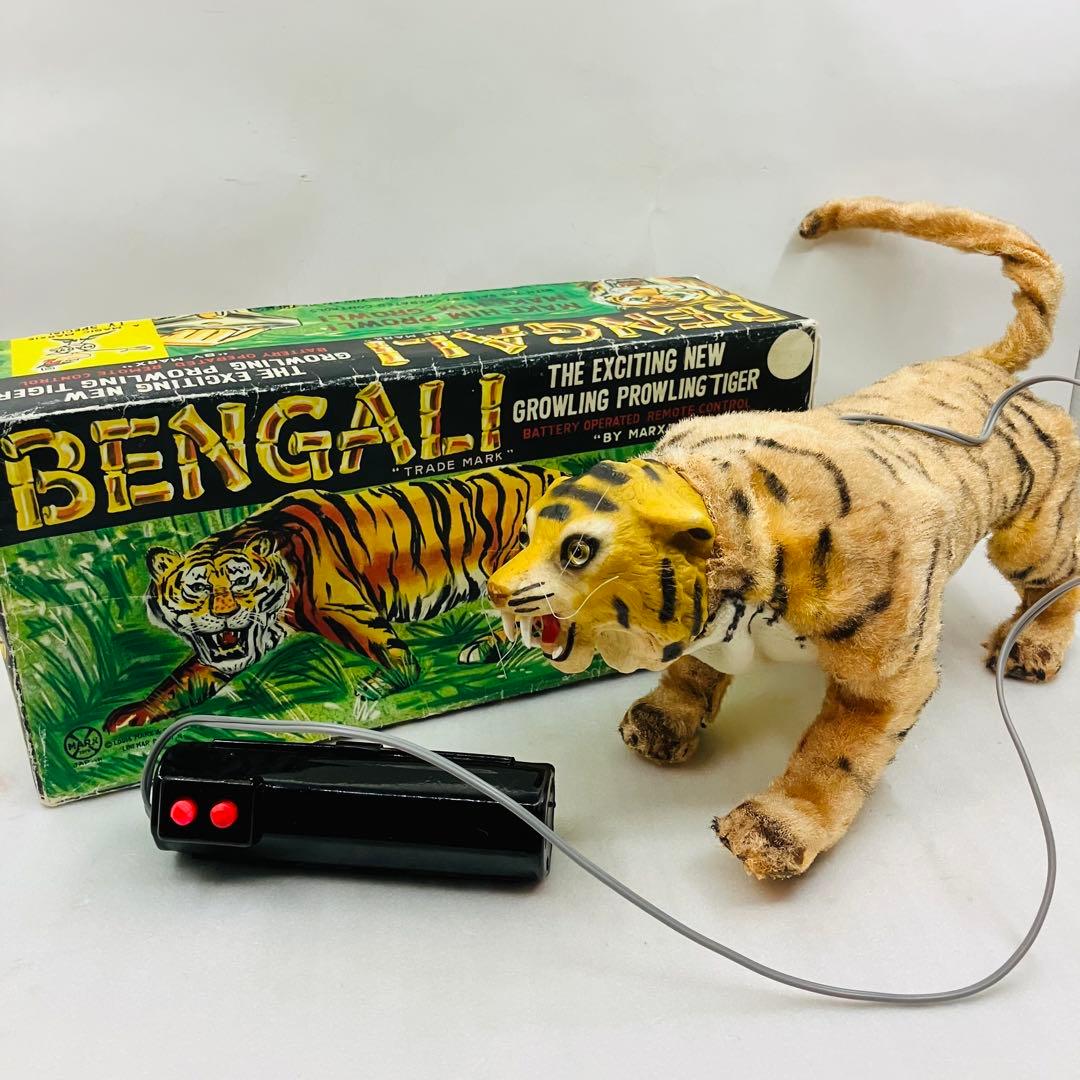 当時物／激レア ブリキロボット マルクス玩具 ベンガル タイガー リモコン付