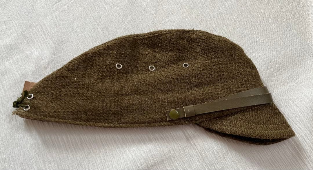 古鷹屋製　日本陸軍　戦闘帽型国民帽　日本軍　国民服