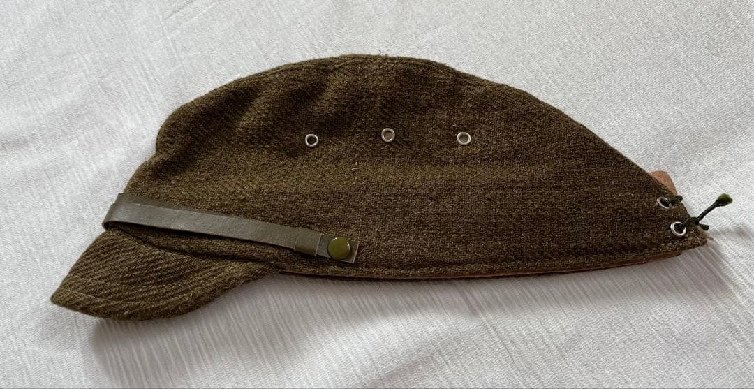 古鷹屋製　日本陸軍　戦闘帽型国民帽　日本軍　国民服