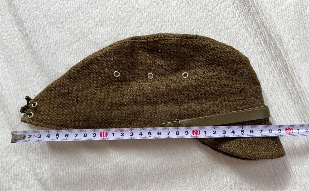 古鷹屋製　日本陸軍　戦闘帽型国民帽　日本軍　国民服