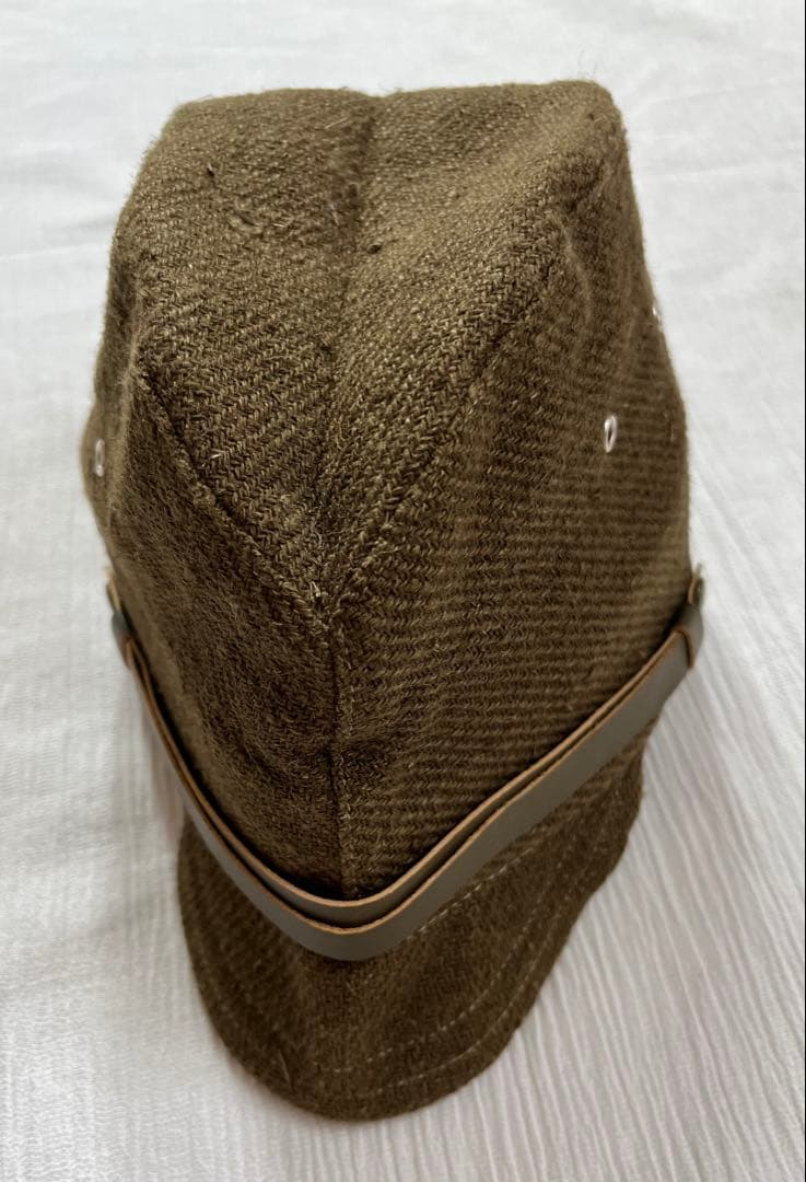 古鷹屋製　日本陸軍　戦闘帽型国民帽　日本軍　国民服