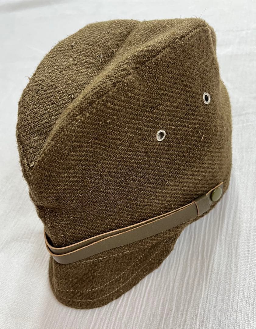 古鷹屋製　日本陸軍　戦闘帽型国民帽　日本軍　国民服