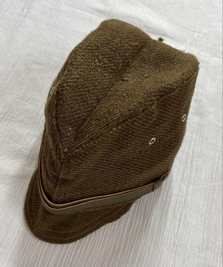 古鷹屋製　日本陸軍　戦闘帽型国民帽　日本軍　国民服