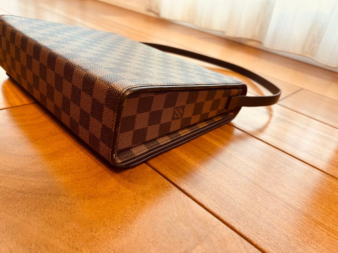 ダミエ ショルダーバッグ　美品 ルイヴィトン トライベッカ カレ