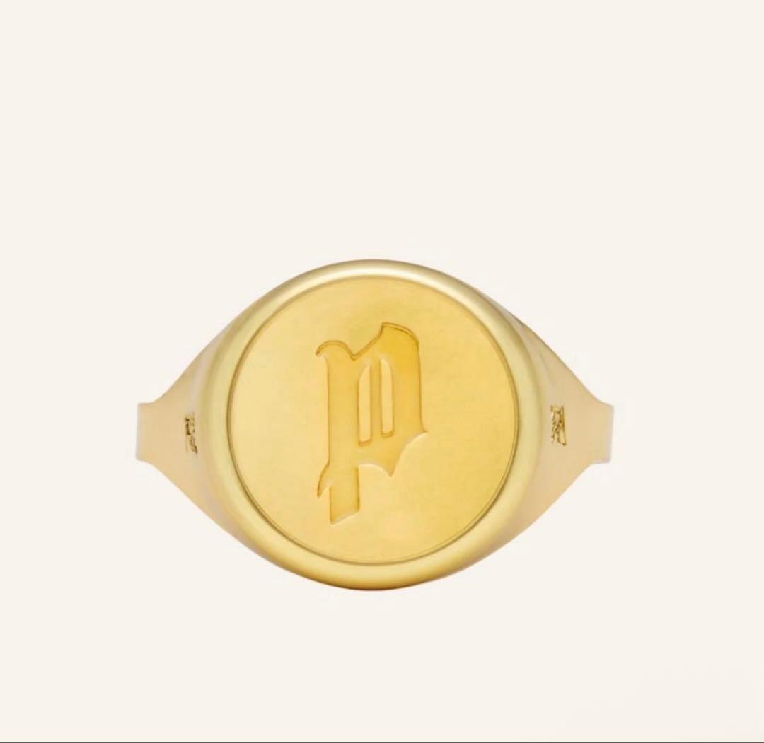 ミュージシャン pointless journey TOY RING GOLD ENGRAVED