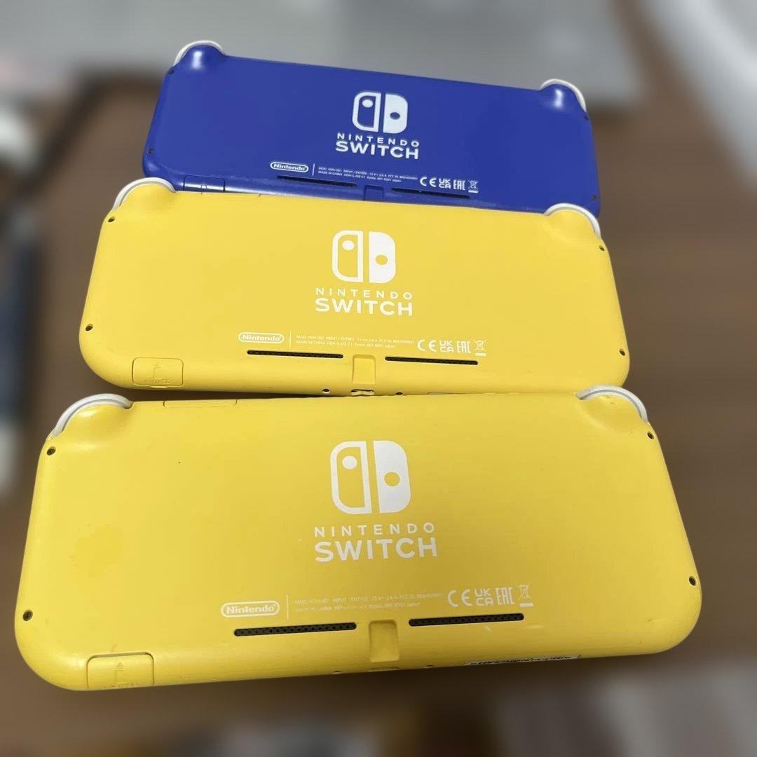 【ジャンク】Nintendo　Switch　Lite　 3台