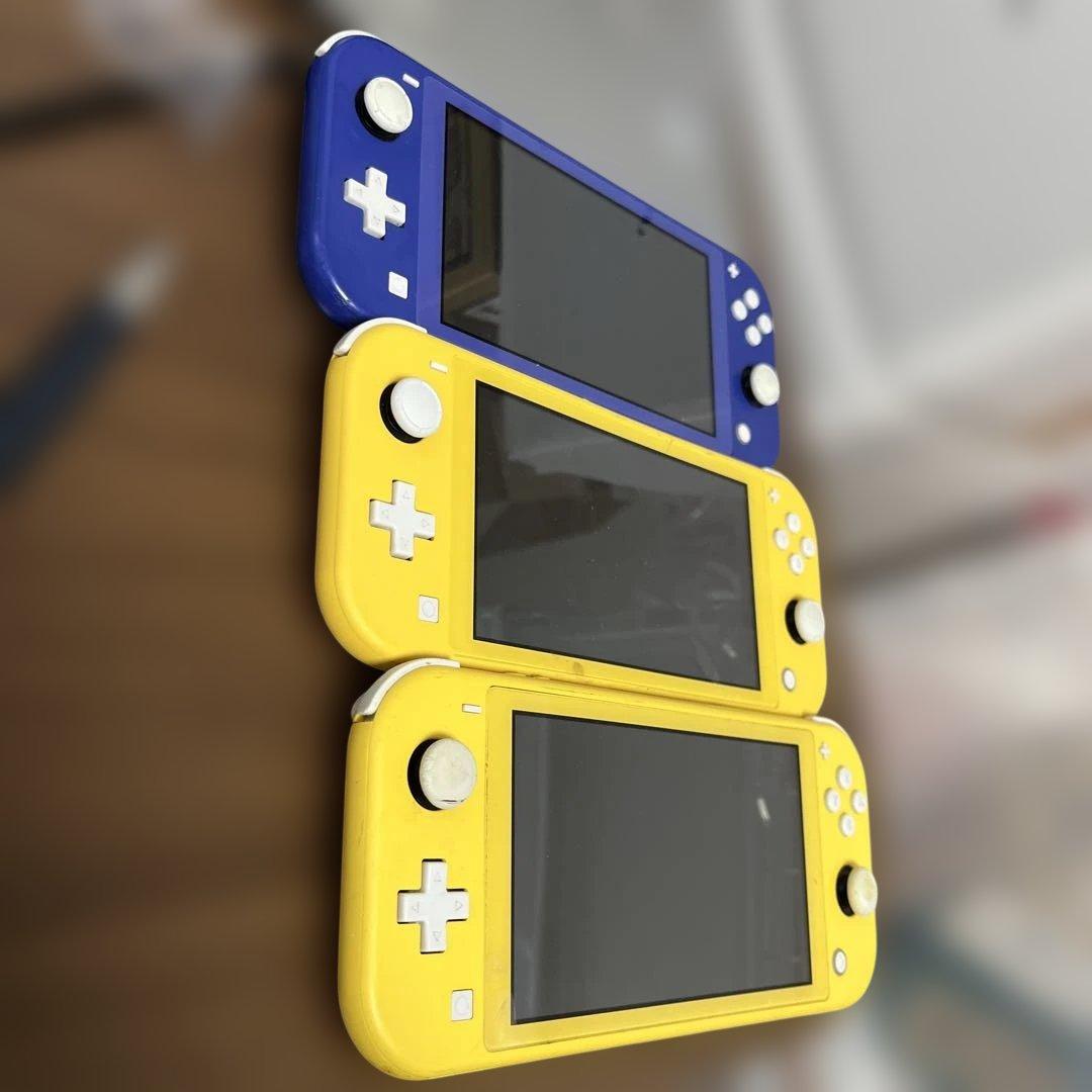 【ジャンク】Nintendo　Switch　Lite　 3台