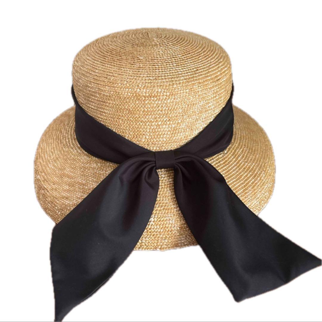 シャポードオー カサブランカ 麦わら帽子