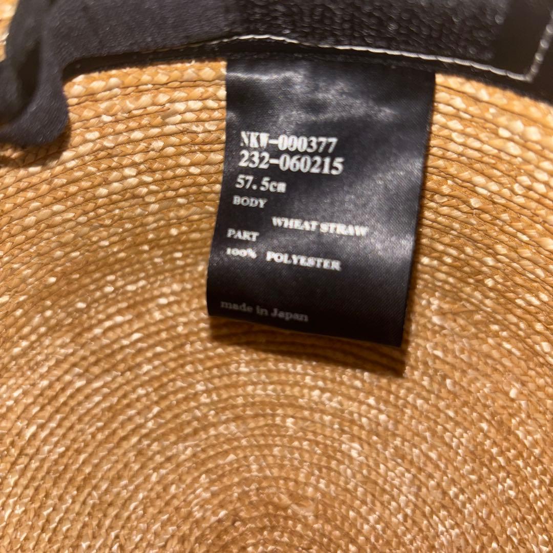 シャポードオー カサブランカ 麦わら帽子