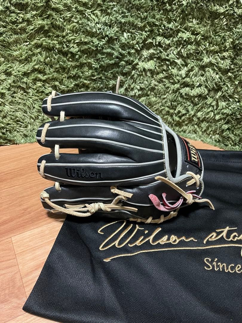 ウィルソンスタッフ カスタムオーダー 軟式内野用グラブ D5 ブラック