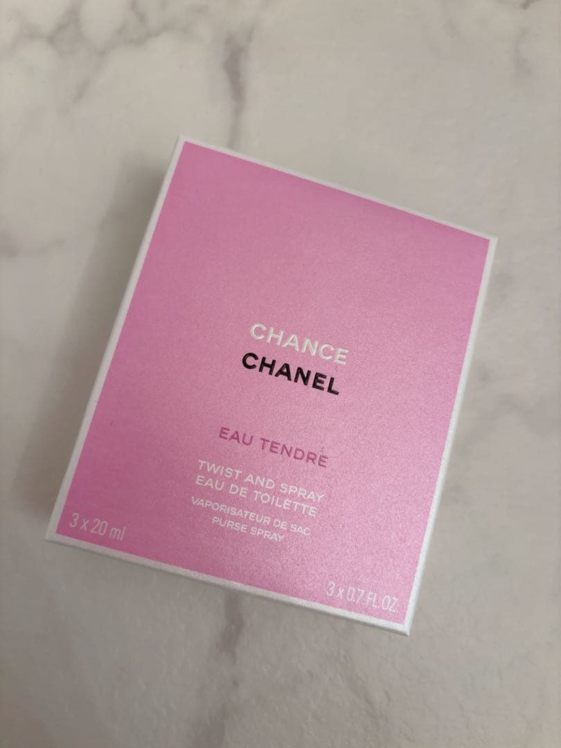CHANEL チャンスオータンドゥルツイスト&スプレイ3x20ml