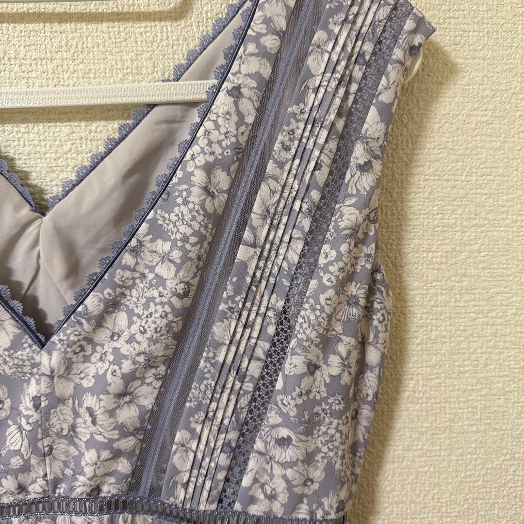 ワンピース Her lip to / Lace Trimmed Floral Dress