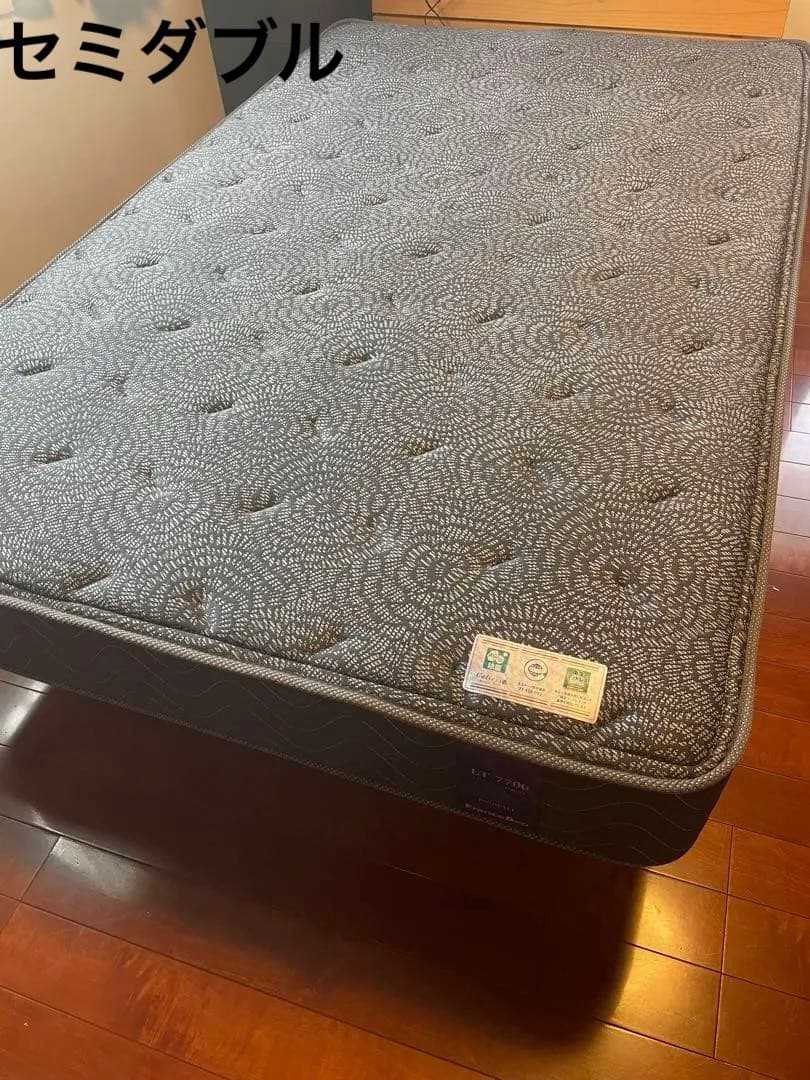 フランスベットハードマットレス FranceBed セミダブル 抗菌マットレス