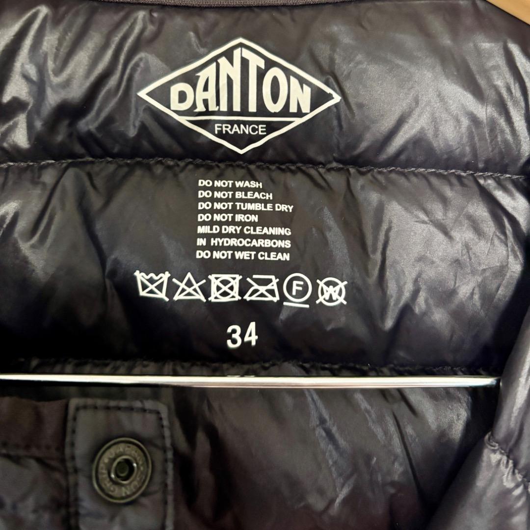 DANTON　レディース　ダウンベスト　34
