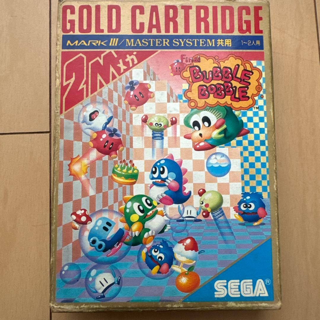 ファイナルバブルボブル　ゴールドカートリッジ　マークⅢ ソフト