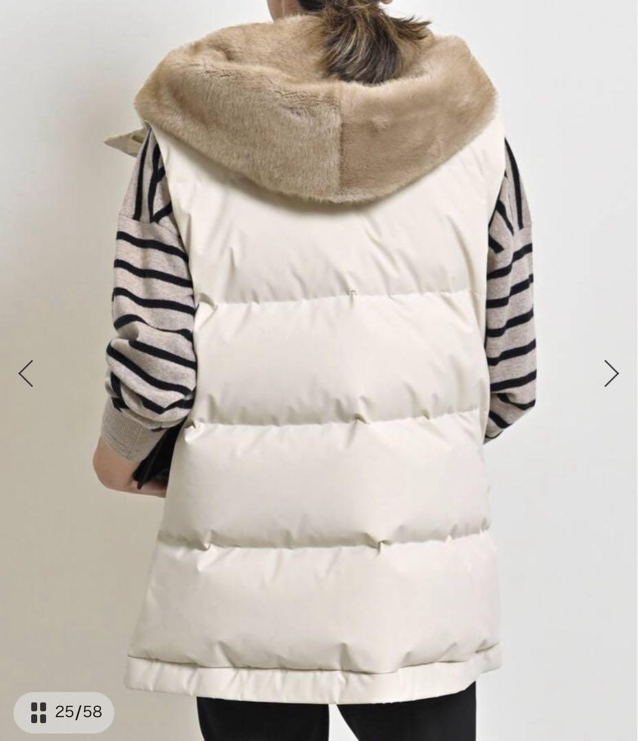 アパルトモン【LOU ANDREA/ルーアンドレア】2WAYダウンベスト