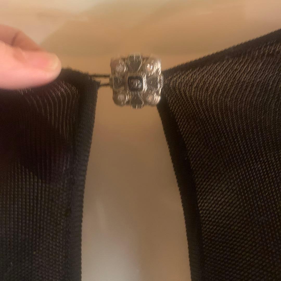 CHANEL ケープコート 破格ビジュー　ブラック　ドレス