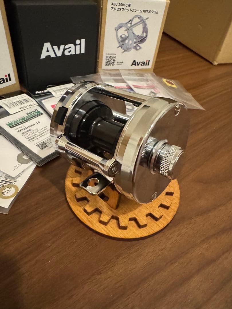 アベイル　サイドカップセット　山リム　クロム　アンバサダー2501C