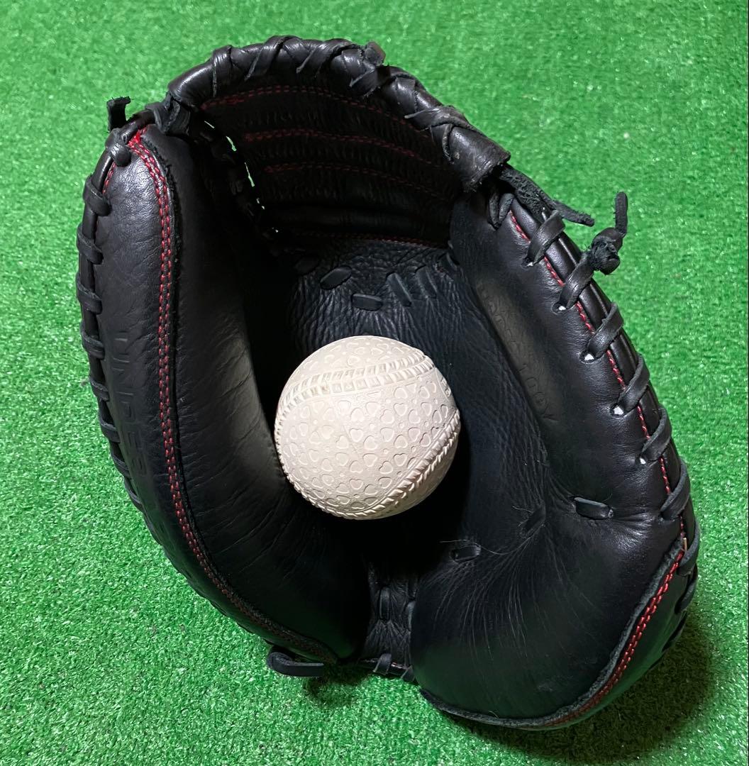 野球 キャッチャーミット アンダーアーマー ブラック UACM-100Y 少年