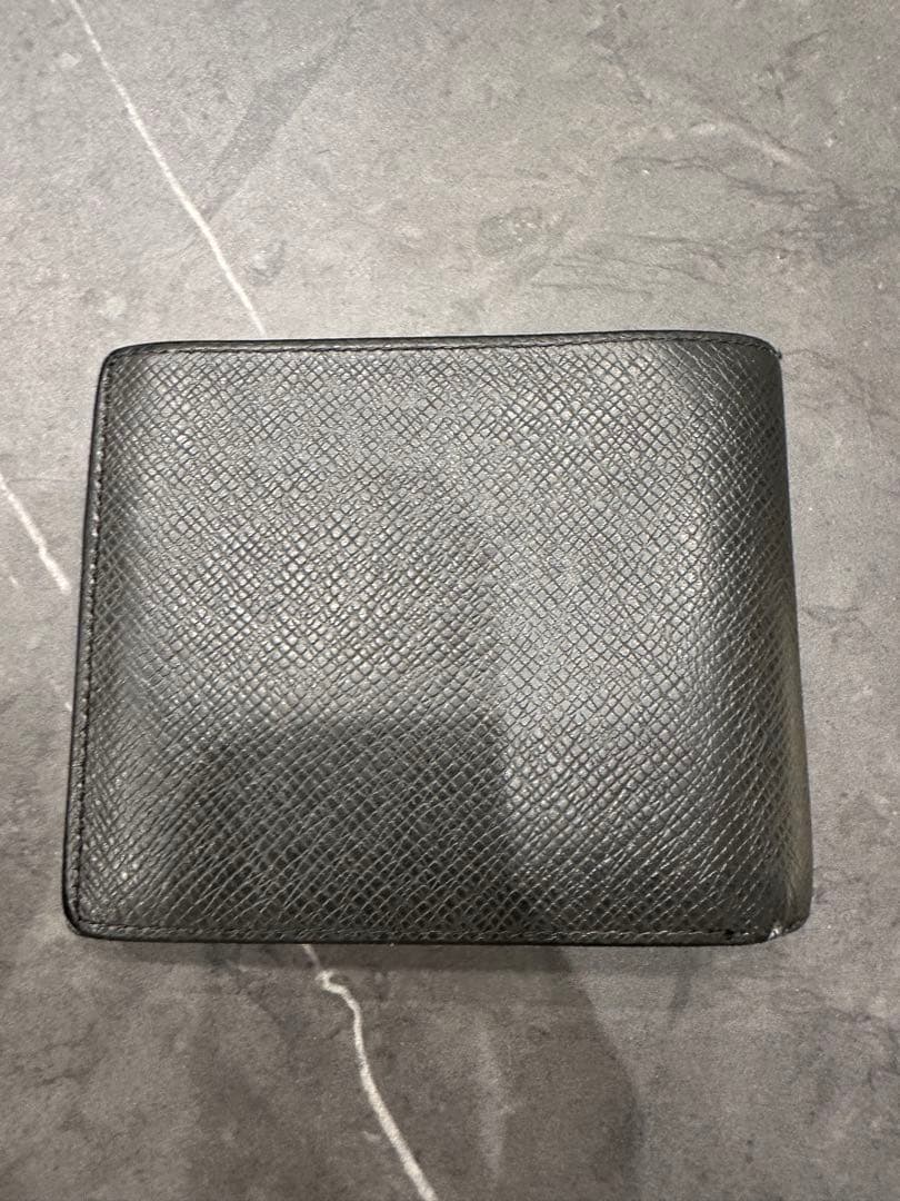 正規品　ルイヴィトン　ポルトフォイユ　アメリゴ　タイガ　二つ折り財布