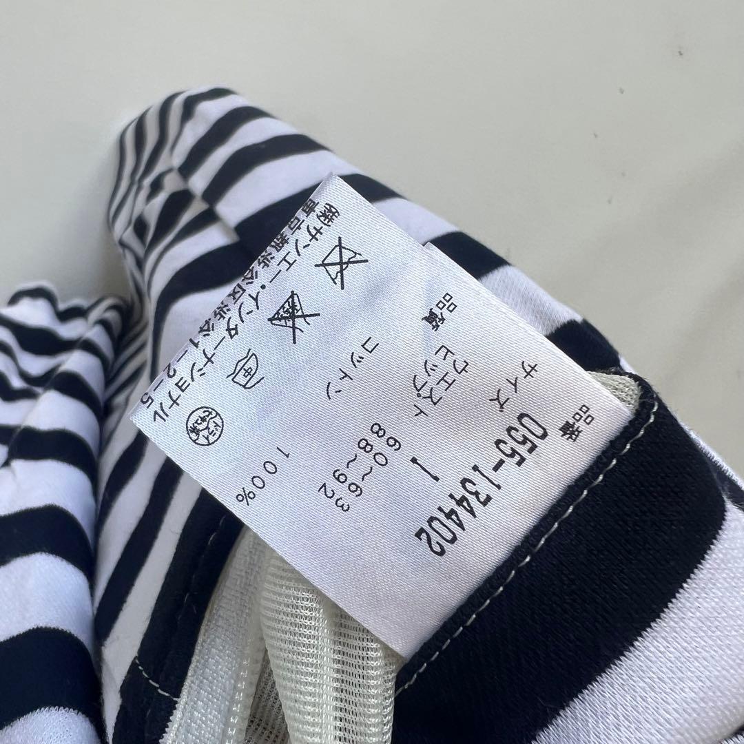 PearlyGates パーリーゲイツ　ボーダー　セットアップ　スカート フリル