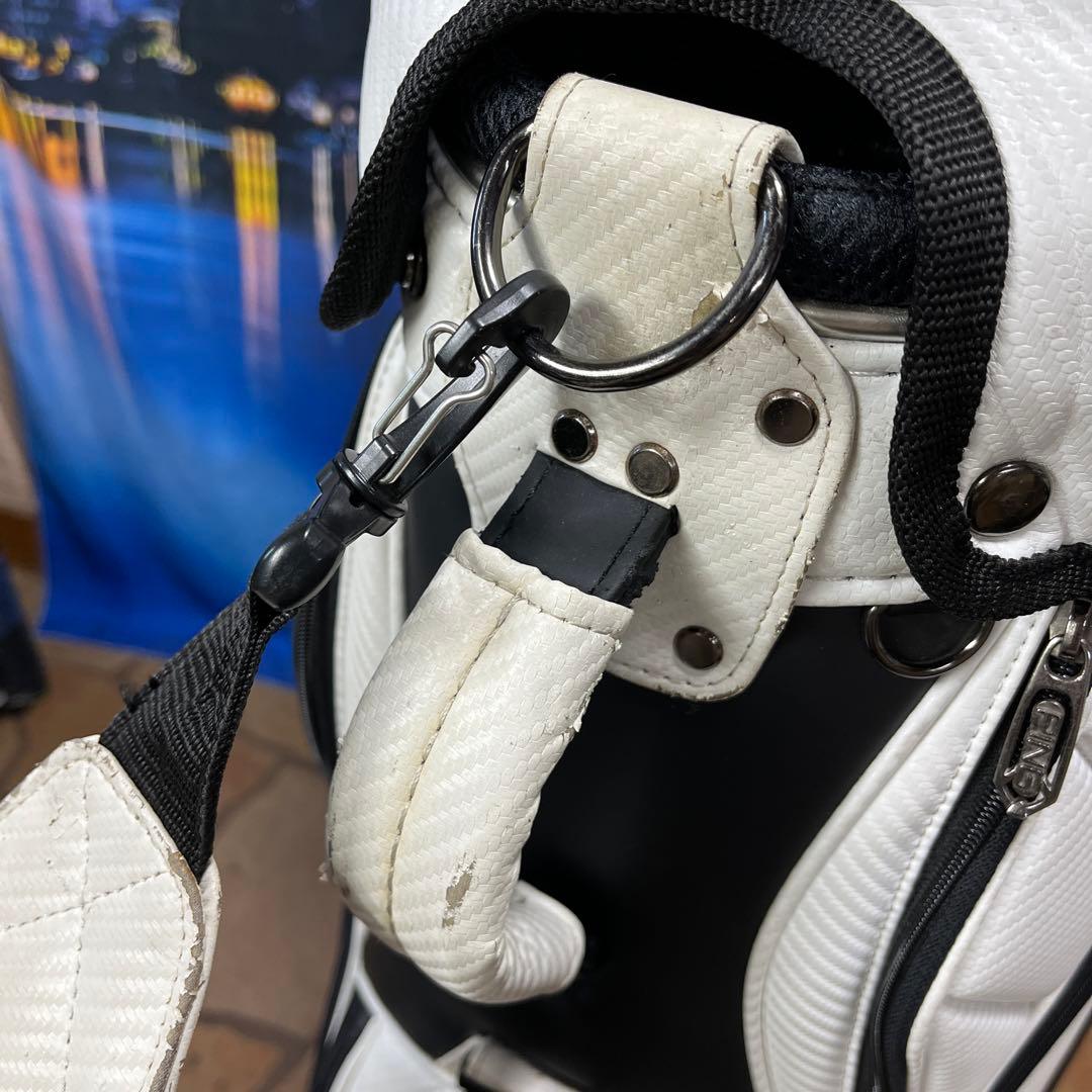 寶BT-1058 PING KARSTEN 白黒 キャディバッグ