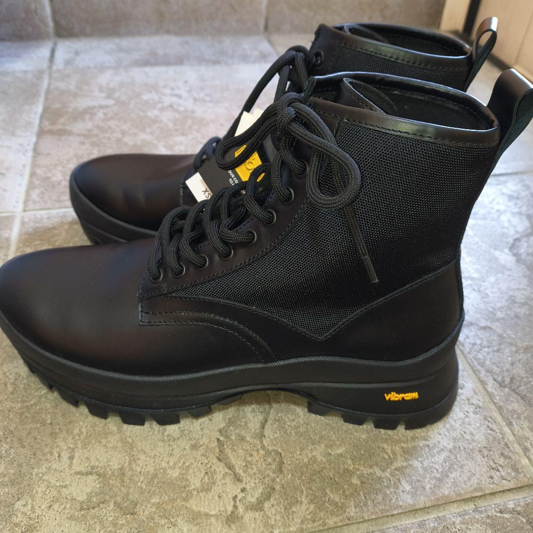 希少【新品未使用】ZARA VIBRAM レザーブーツ 26.5