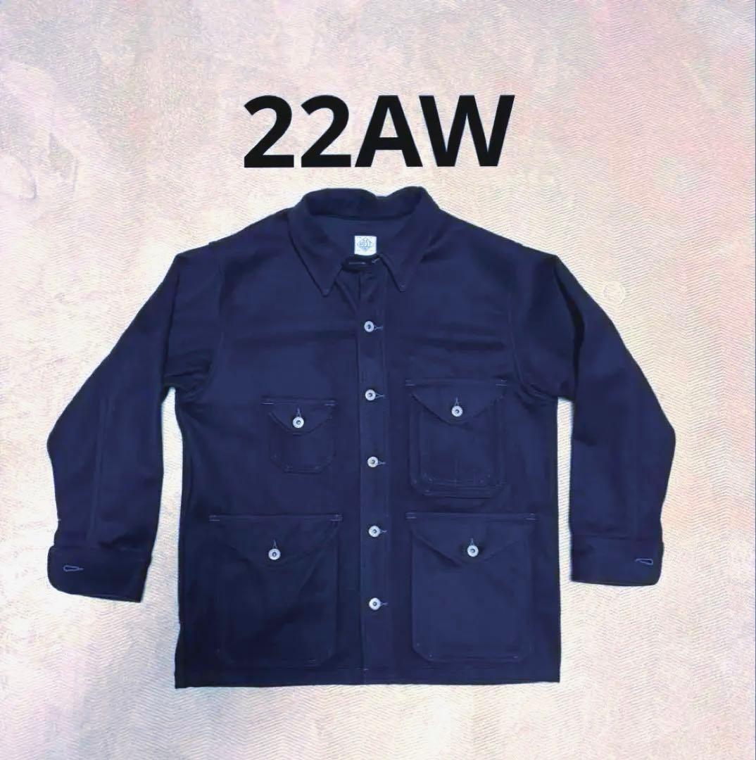 ポストオーバーオールズ CRUZER 5-R Wool Melton M 美品