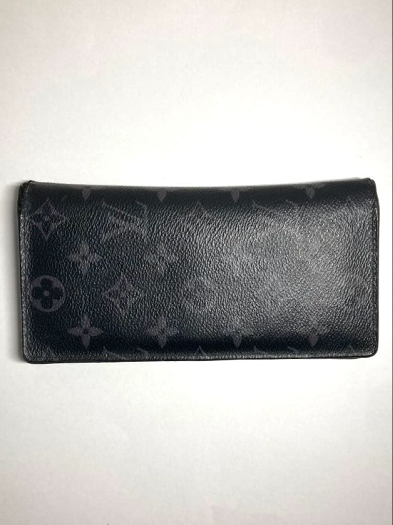 ルイヴィトン　モノグラム　エクリプス　ブラザ　二つ折り長財布　RFID内蔵