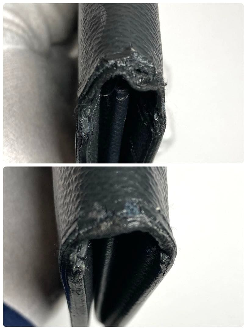 ルイヴィトン　モノグラム　エクリプス　ブラザ　二つ折り長財布　RFID内蔵