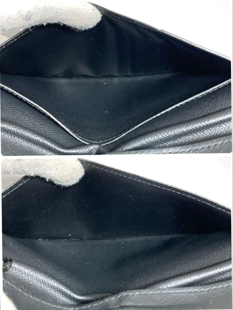 ルイヴィトン　モノグラム　エクリプス　ブラザ　二つ折り長財布　RFID内蔵