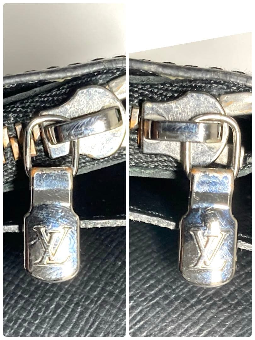 ルイヴィトン　モノグラム　エクリプス　ブラザ　二つ折り長財布　RFID内蔵