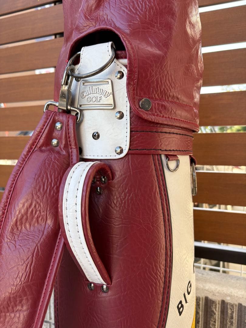 Callawaygolf BIG BERTHA レザーキャディバッグ レア 美品