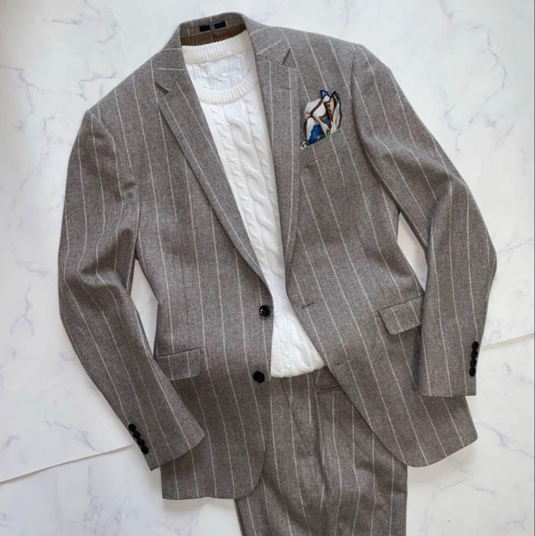 SUIT SELECT × CANONICO 高級イタリア生地　XL位