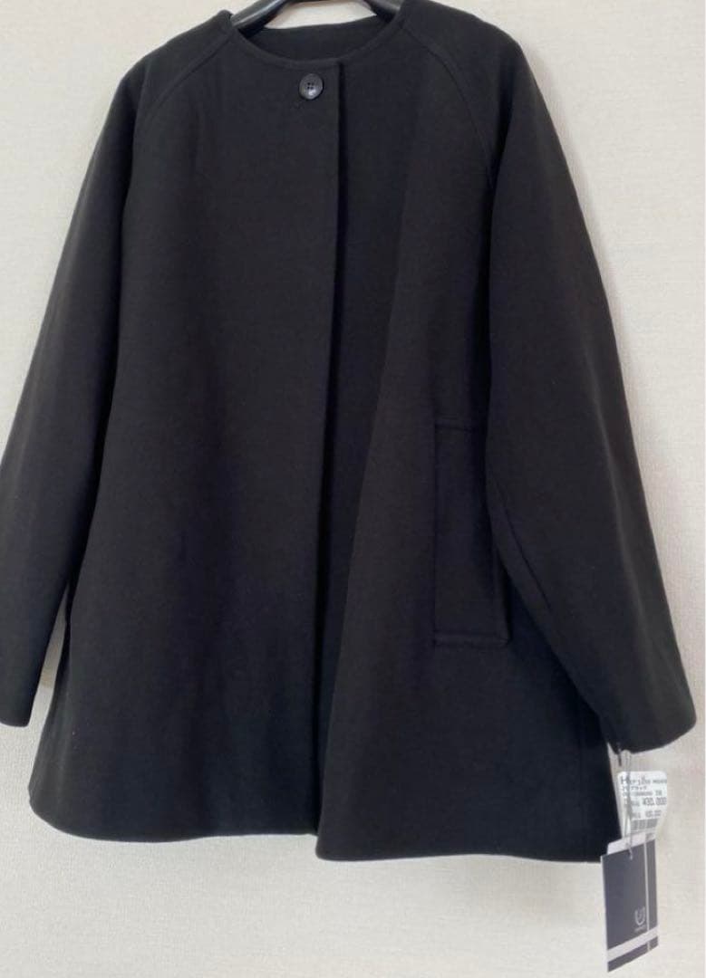 新品　ヤマダヤ スコットクラブ　ノーカラー　コート　アウター