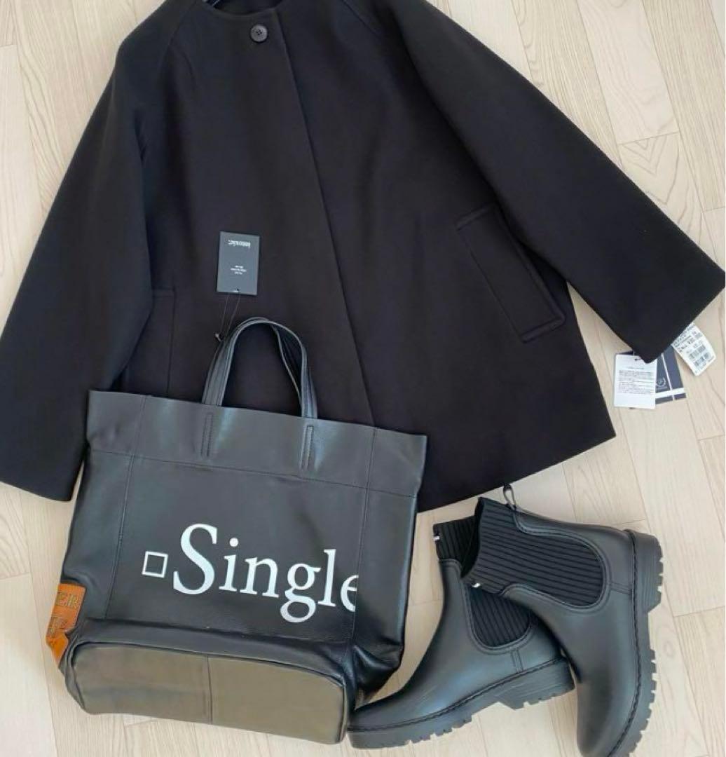 新品　ヤマダヤ スコットクラブ　ノーカラー　コート　アウター