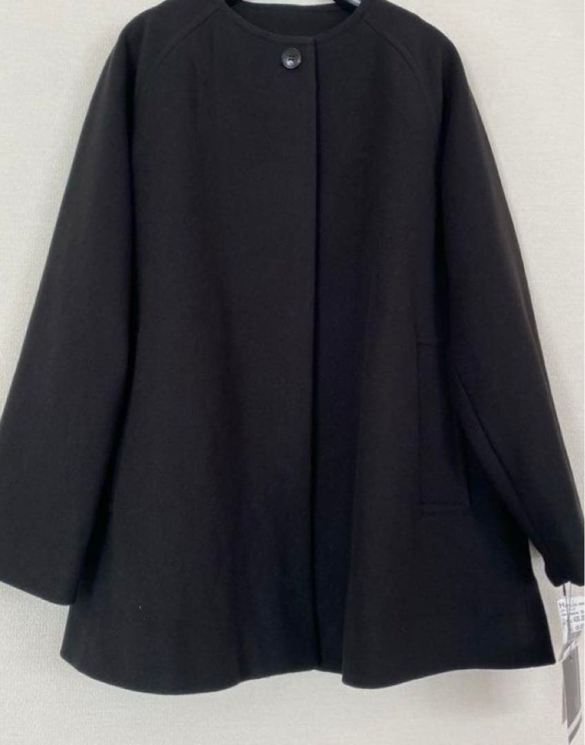 新品　ヤマダヤ スコットクラブ　ノーカラー　コート　アウター