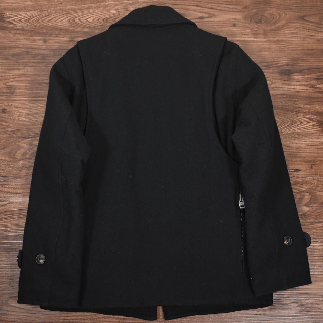 ネイバーフッド　ジップアップ　ウールジャケット　ブラック　Mサイズ