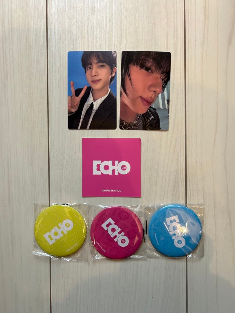 【新品未開封】BTS JIN『Echo』 3形態 global特典付　5セット