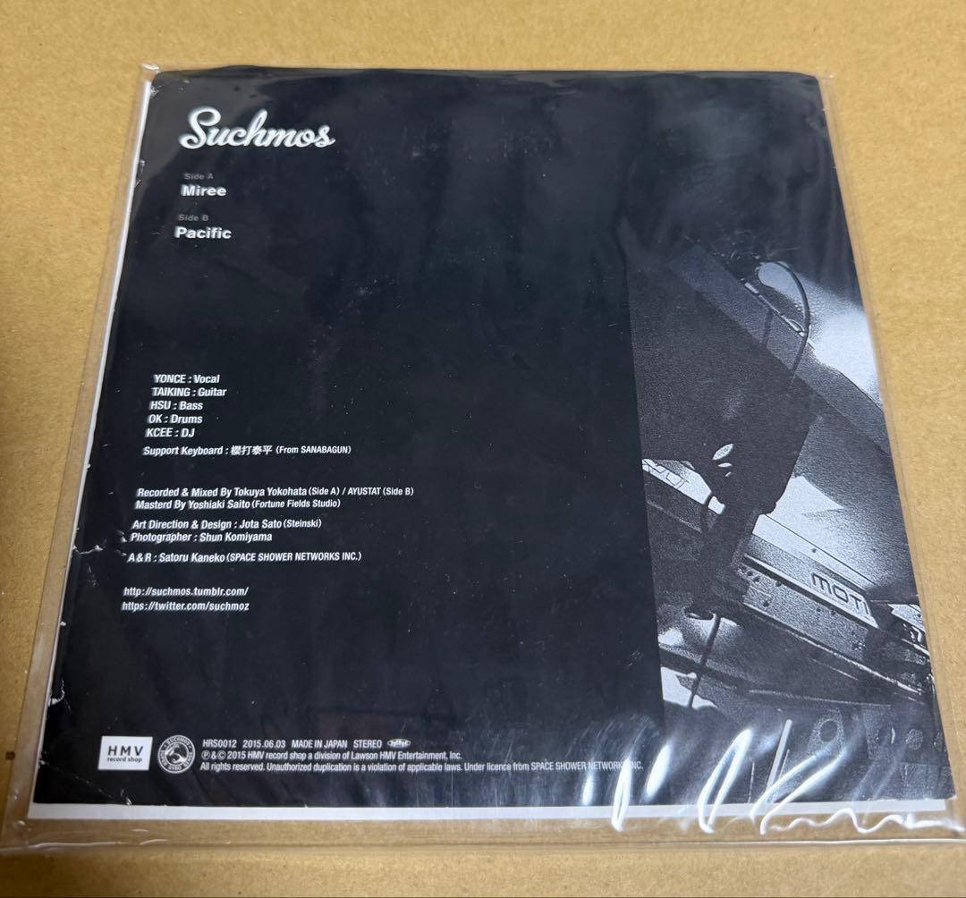 Suchmos / Miree / Pacific アナログ7インチレコード