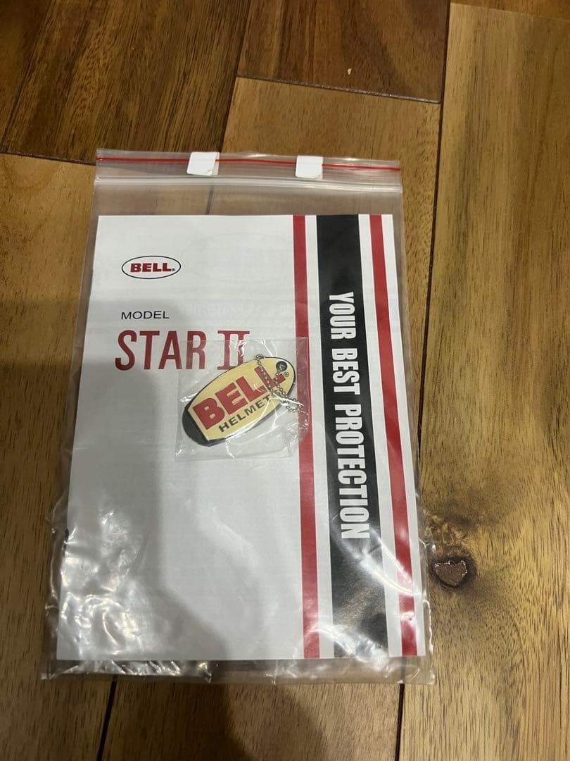 BELL STARⅡ BLACK ベルスター2 佐田ビルダーズ ステッカー 黒