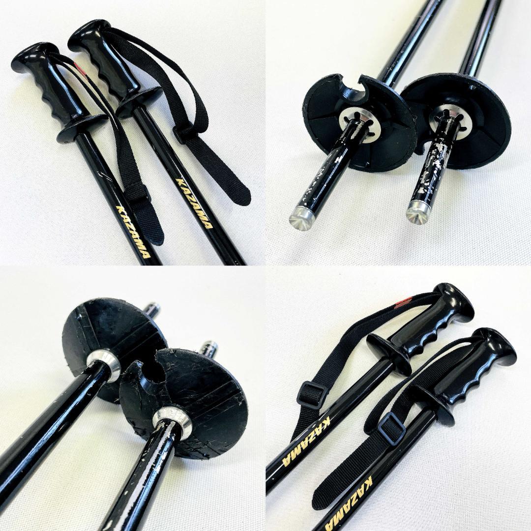 KAZAMA スキーセット 152cm ビンディング27.5〜31cm バッグ付