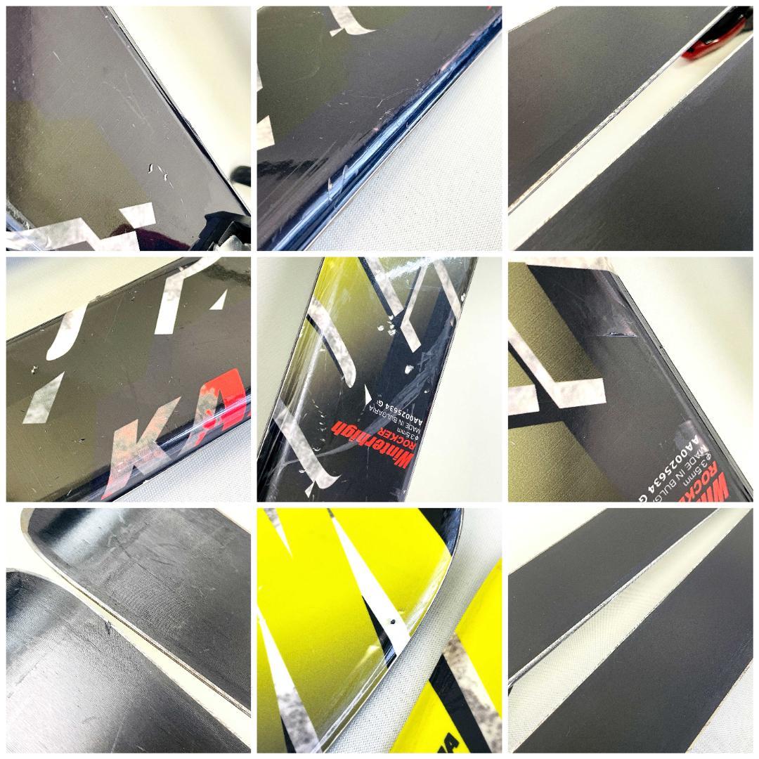 KAZAMA スキーセット 152cm ビンディング27.5〜31cm バッグ付