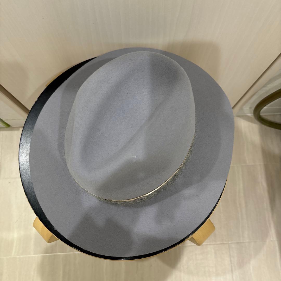 MAISON MICHEL グレー ウールハット M