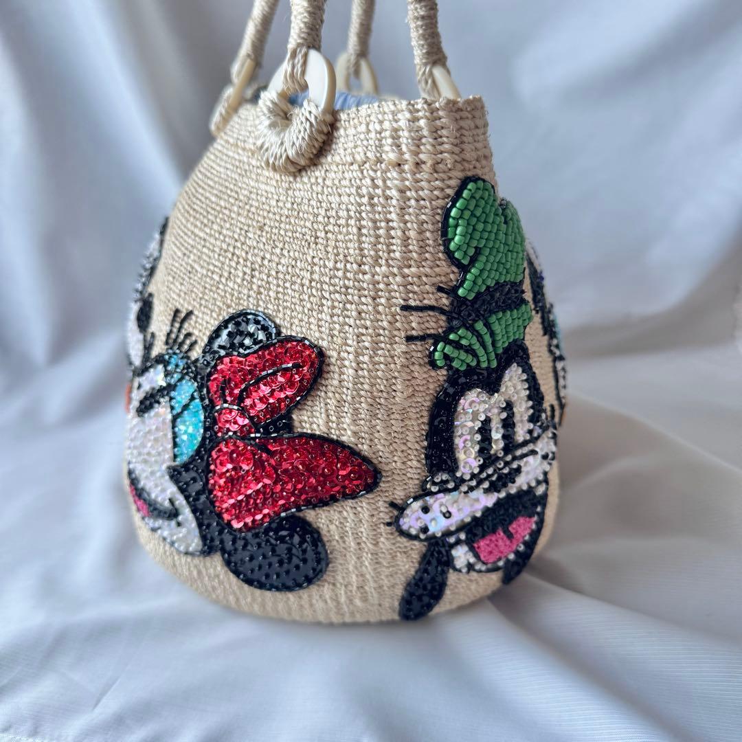 未使用✨️JAPAN限定✨️BEAMS BOY 25th ディズニー かごバッグ